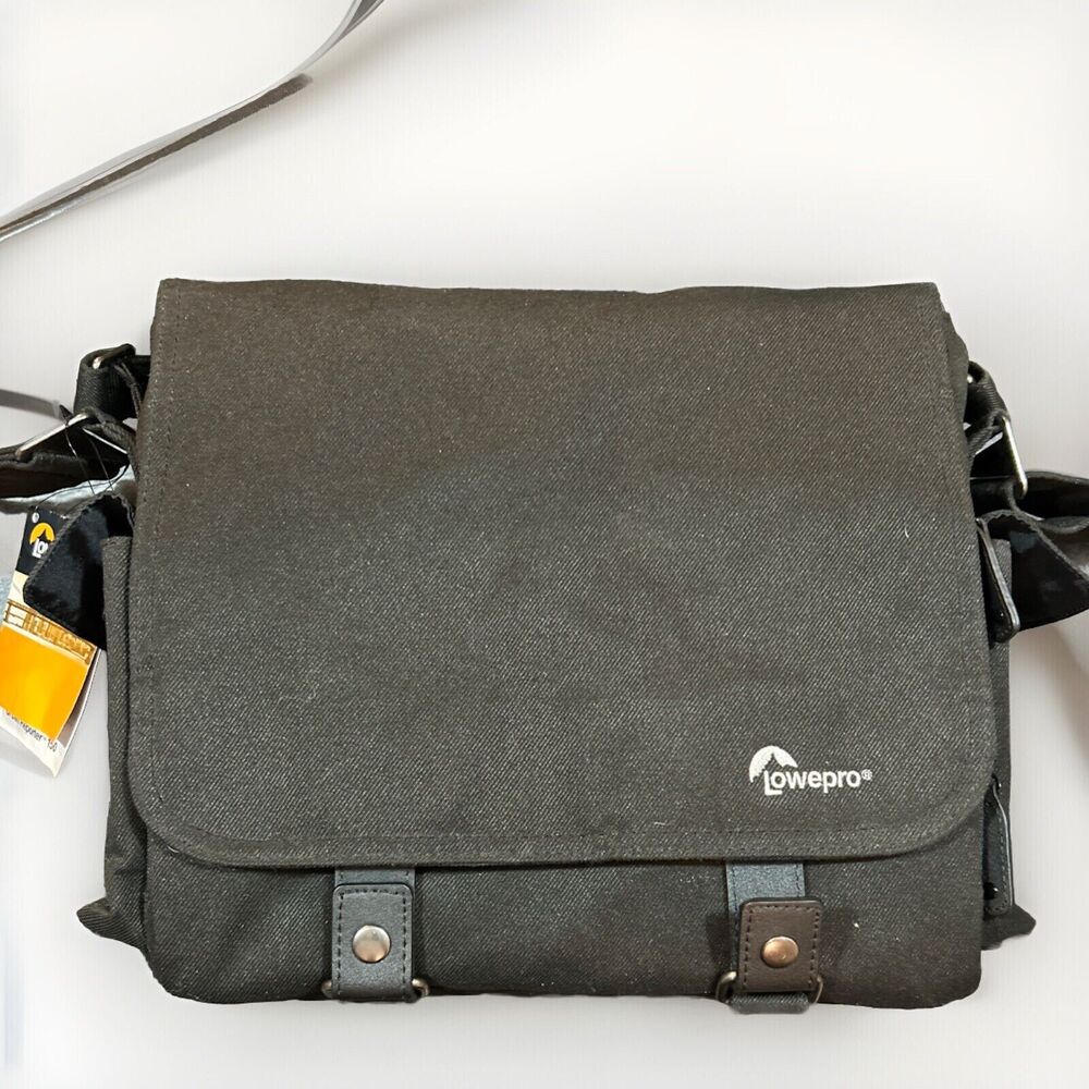 Lowepro Black Urban Reporter 150 SLR Digital Camera Messenger Travel Bag LP36616